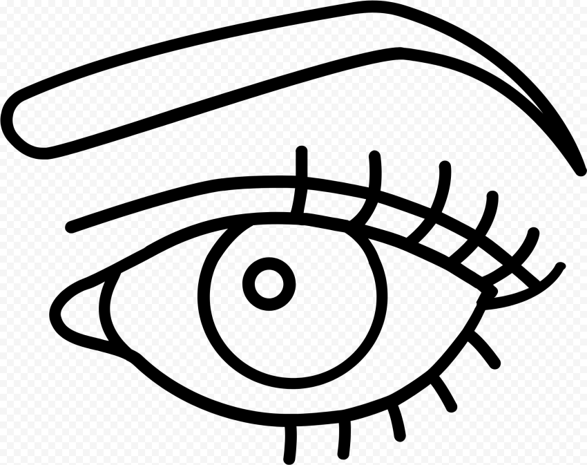 Eye Brow Png   Drawing, Transparent Png