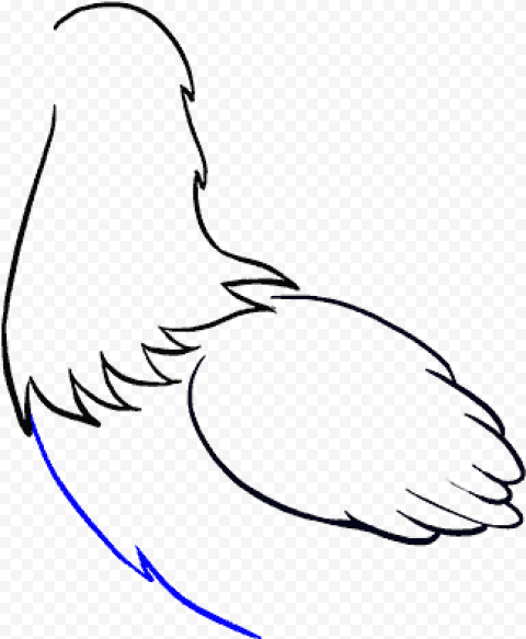 Freeuse Stock How To Draw A Cute Chicken In   Easy How To Draw A Chicken, HD Png Download