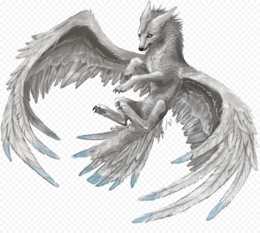 Anime Wolf, Animal Drawings, Wolf Drawings, Anime Animals,   Wolf, HD Png Download