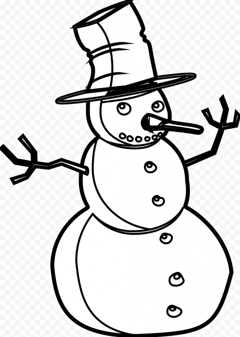 Snowman PNG Photo Clip Art Image
