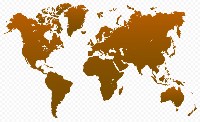 World Map Background PNG Image