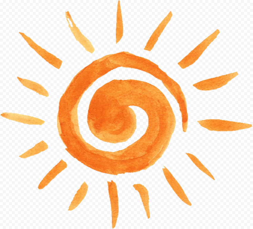 Watercolor Sun Vol , Png Download, Transparent Png