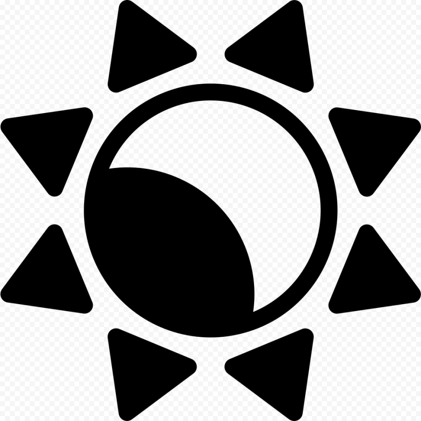Png File   Sun And Moon Icon, Transparent Png