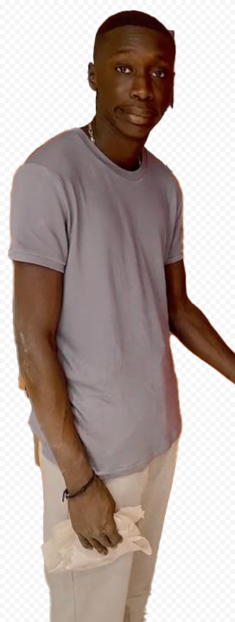 Khaby Lame Content Creator PNG Photo