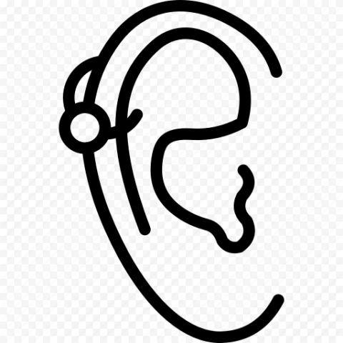 Vector Body Piercing PNG Photo