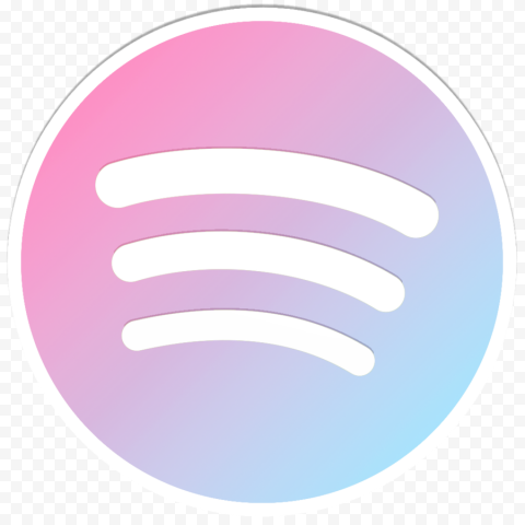 SPOTIFY ICON PINK LOGO