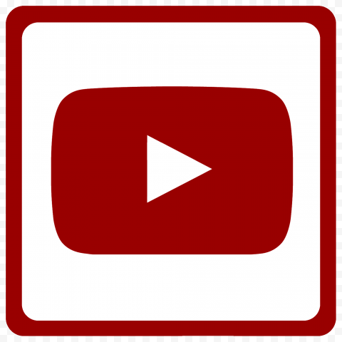 YOUTUBE LOGO WHITE PNG