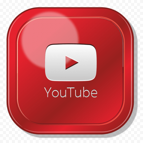 YOUTUBE TRANSPARENT, YOUTUBE APP SQUARE LOGO TRANSPARENT PNG SVG VECTOR