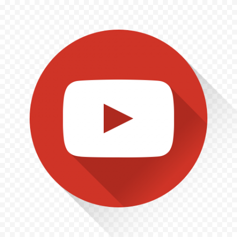YOUTUBE CIRCLE ICON PNG LOGO