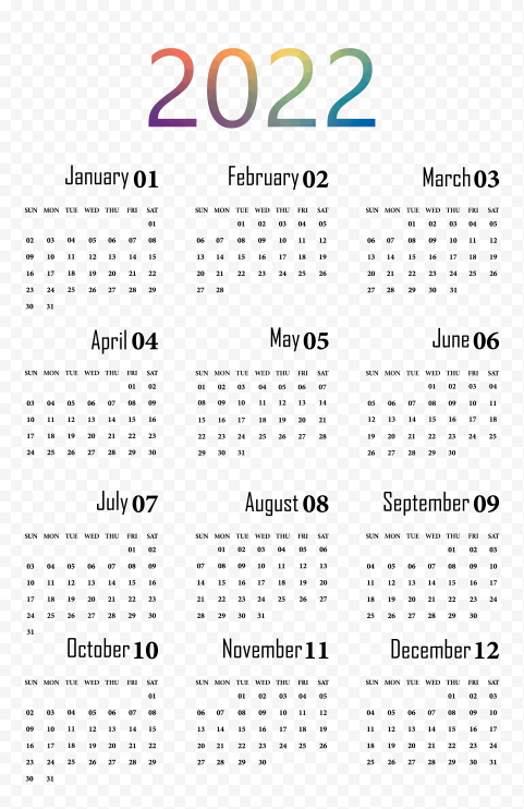 Calendar 2022
