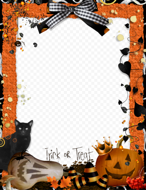 Download Images Free Frame Halloween PNG Transparent Background