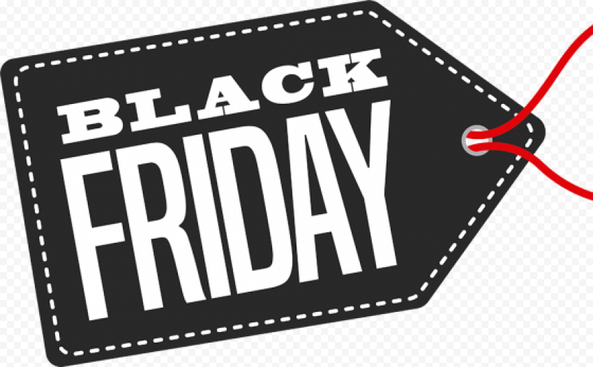 BLACK FRIDAY STICKER PNG