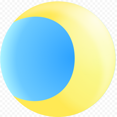 Evening Clipart Yellow Moon   Murk, HD Png Download