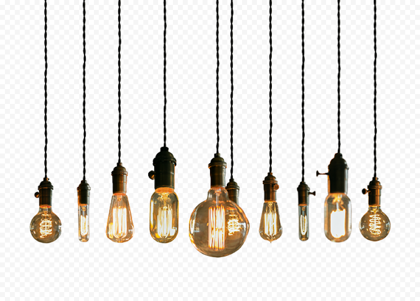 Lighted pendant light lot, Lighting Incandescent light bulb Pendant light Light fixture, String Lights, lantern, lED Lamp, light png