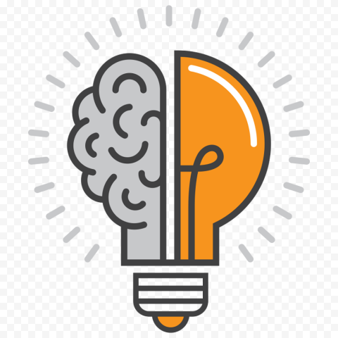 Graphy Light Brain Logo, light, text, human Brain, symbol png