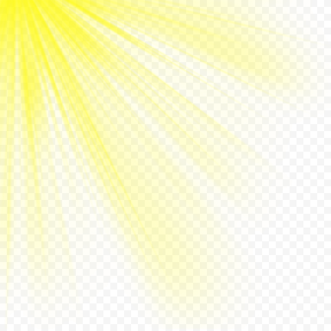Yellow sunray illustration, Light Yellow, Yellow light effect, texture, angle, effect png