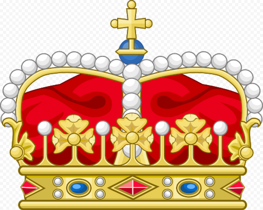 Golden Prince Crown PNG Image Transparent Background