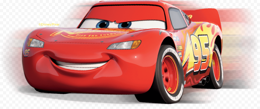 Lightning McQueen Disney Cars Download Transparent PNG Image
