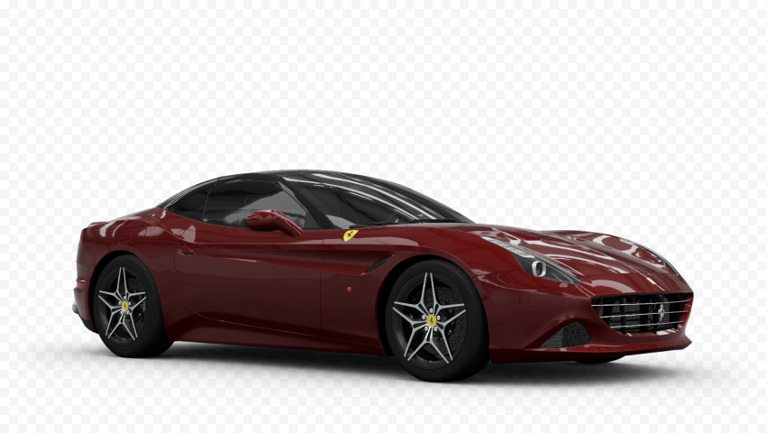 Red Ferrari Portofino PNG Picture