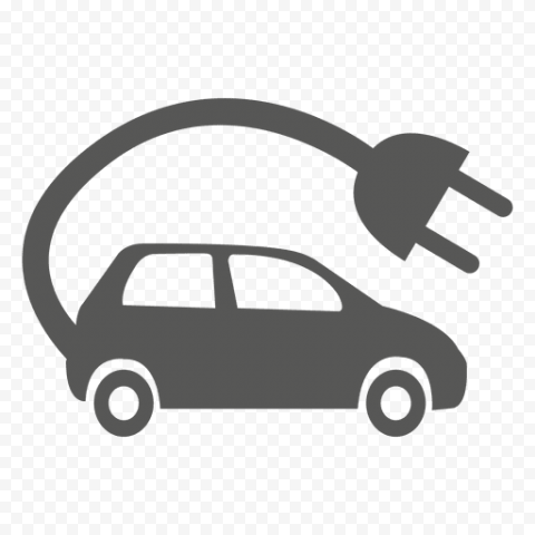 Electric Car PNG Transparent Image