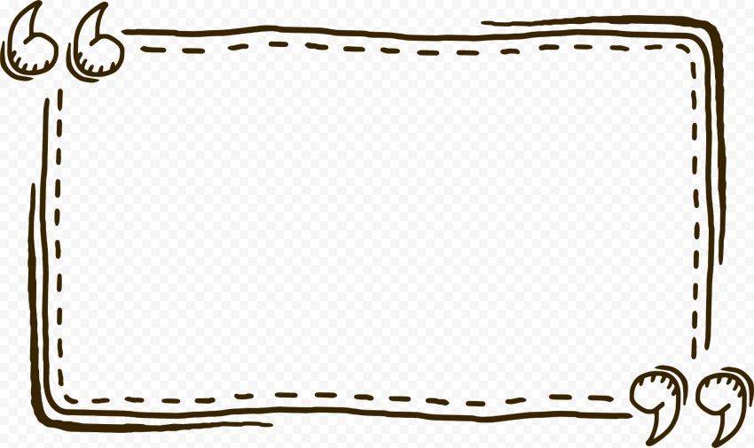 Decorative Text Box Frame Download PNG Image