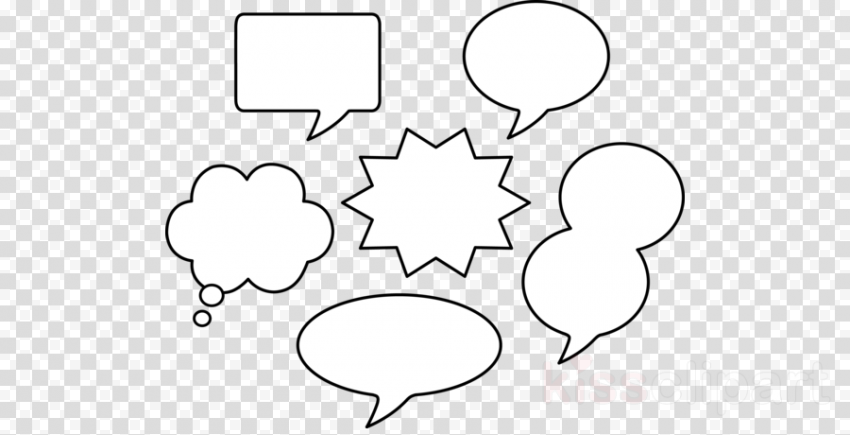 Comic Book Bubbles Png Clipart Speech Balloon Comics   Sticker Los Simpson Png, Transparent Png