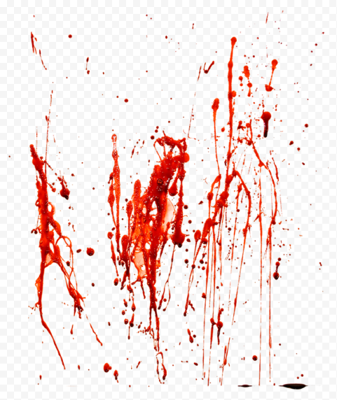HD Halloween Blood Transparent Background