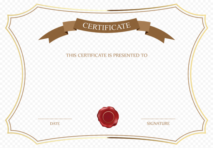 Diploma Certificate PNG Photos