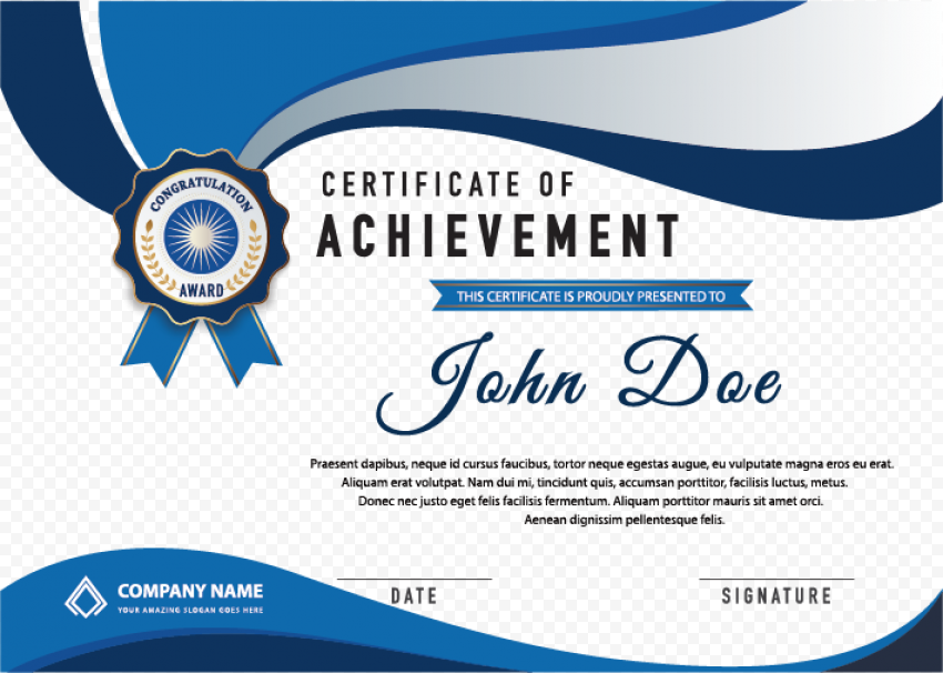 Certificate PNG File Download Free clipart