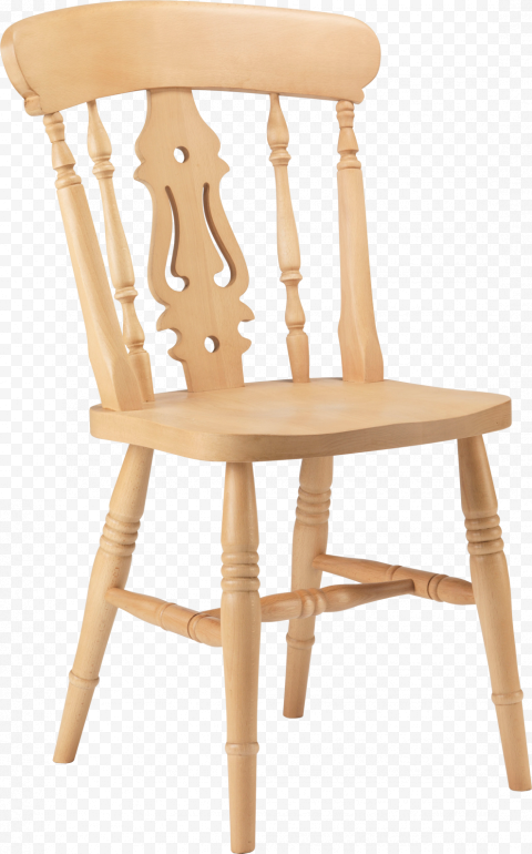 Wooden Furniture Chair PNG File