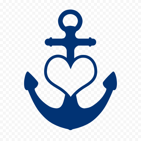 Nautical Anchor PNG Transparent