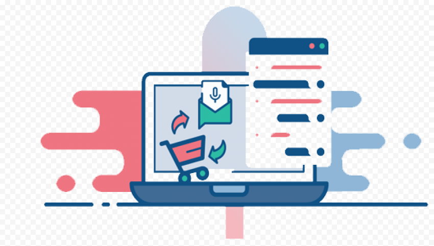 Online Portal E Commerce PNG Pic