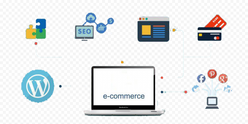 Online Portal E Commerce PNG File