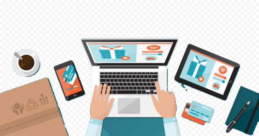 Online Portal E Commerce PNG HD
