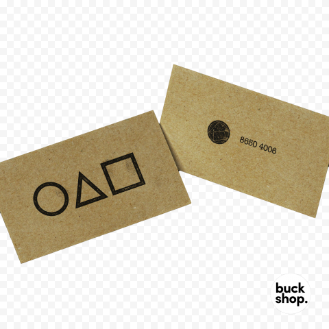Squid Game Card PNG HD