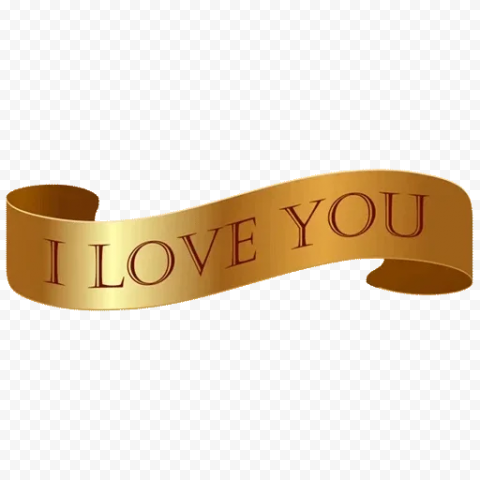 I Love You Word PNG Clipart