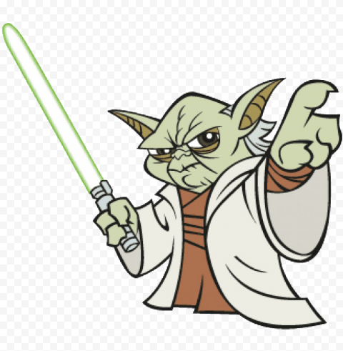 Star Wars Master Yoda PNG Photo