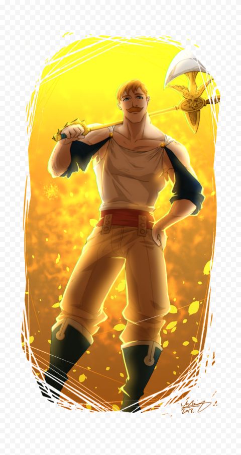 Manga Escanor PNG Image