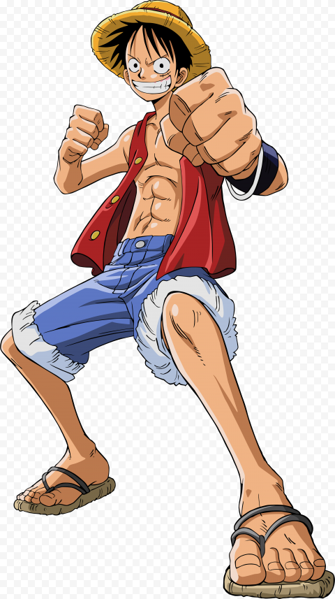 One Piece Luffy Transparent Background