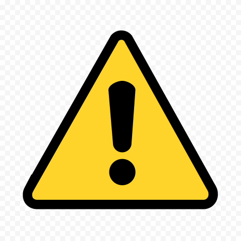 Warning PNG Clipart