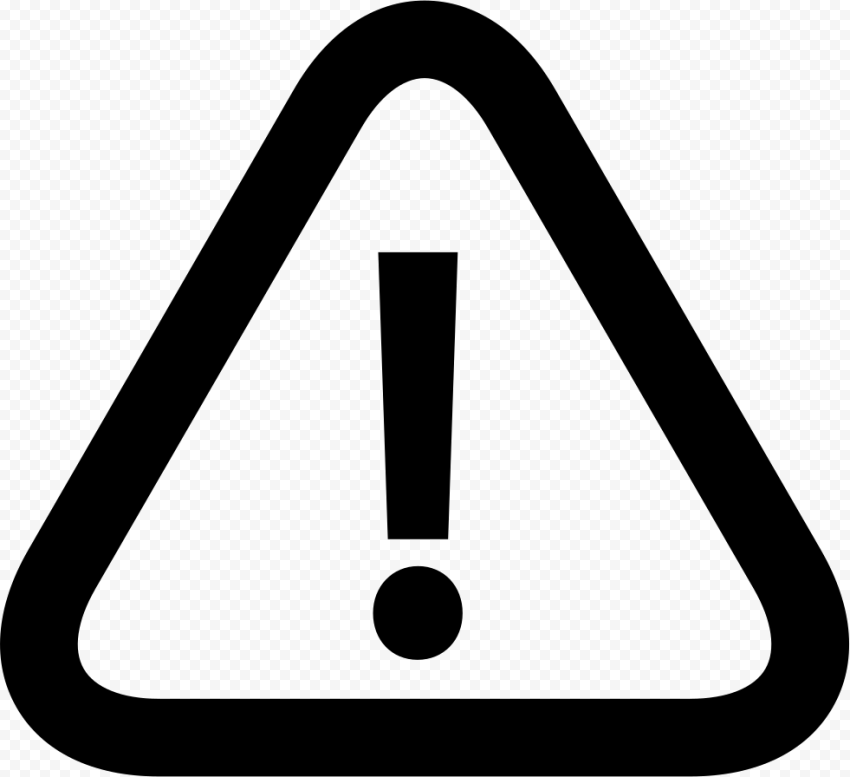 Warning PNG HD