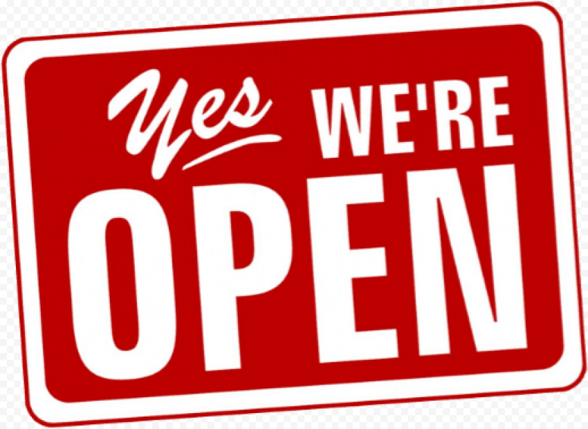 Open Banner PNG HD