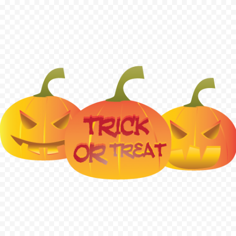 Halloween Trick Or Treat PNG Transparent Picture