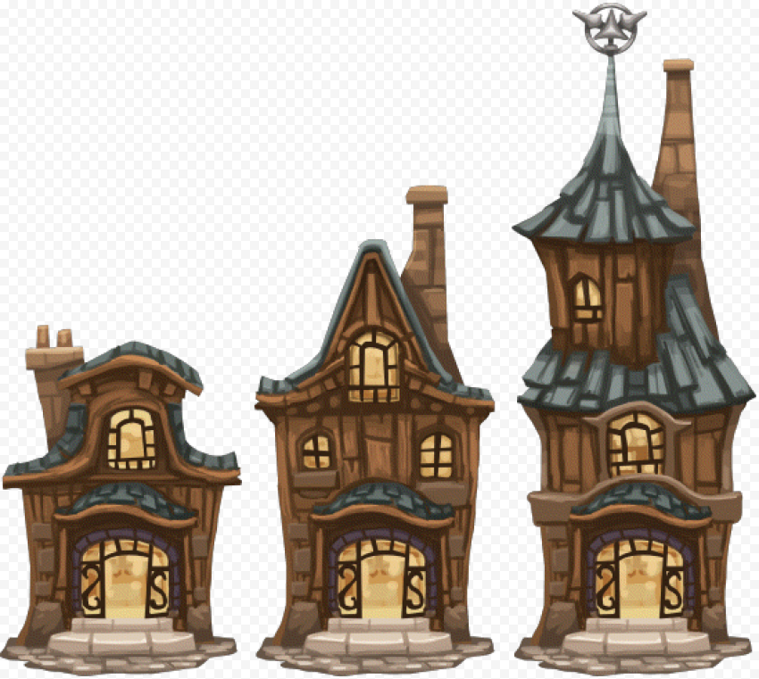 Halloween House PNG Clipart