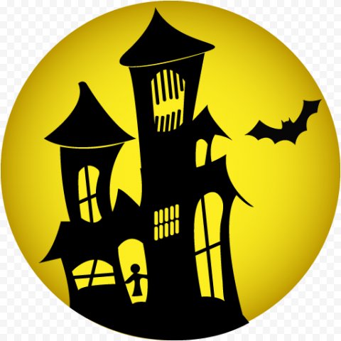 Halloween House PNG HD