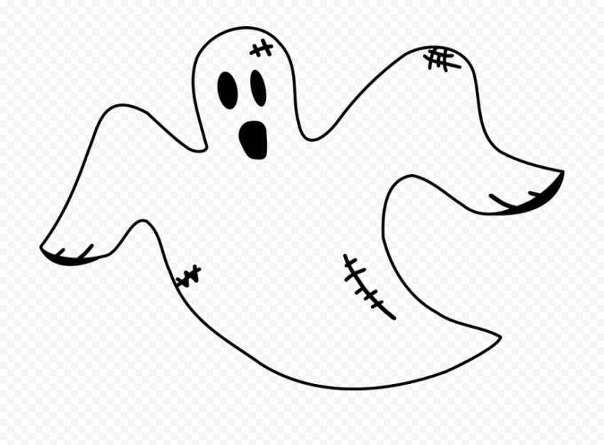 Halloween Ghost PNG Transparent Image