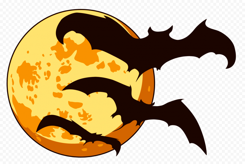 Halloween Bat PNG Transparent Picture