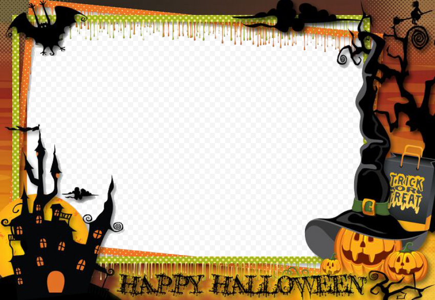 Halloween Border PNG Clipart