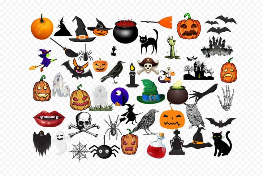 Halloween Elements PNG Clipart