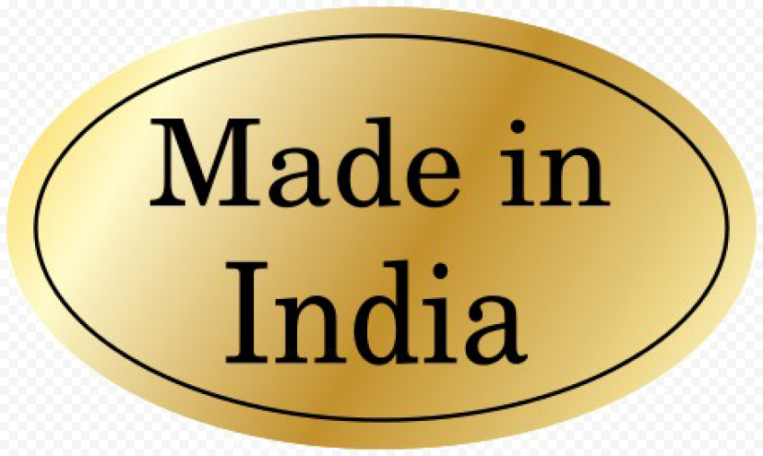 Made In India PNG File